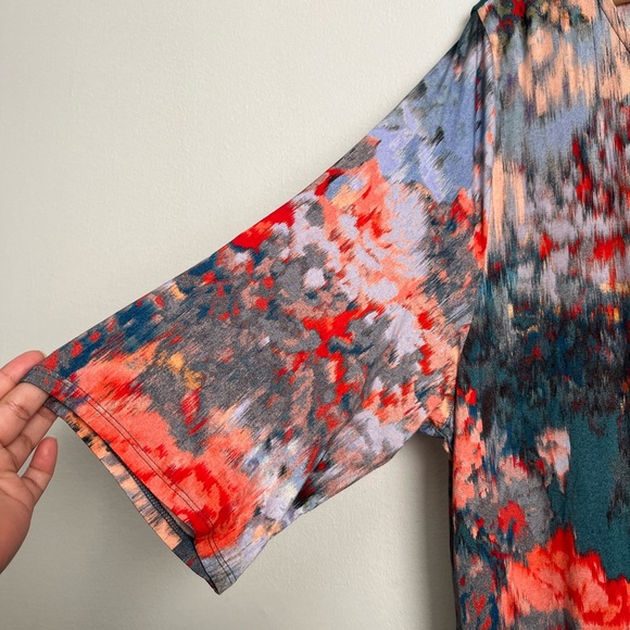 Soft Surroundings Nanette Dress Floral Multicolor Maxi Dress - Picture 13 of 15